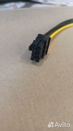 Переходник питания видеокарты molex 8pin 6pin