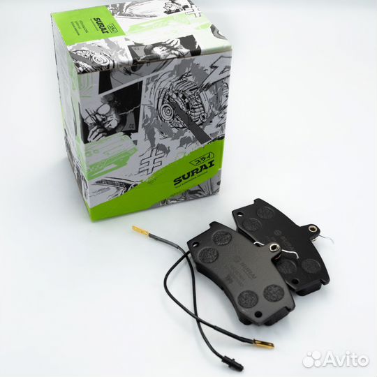 Колодки тормозные Лада 2110-2112