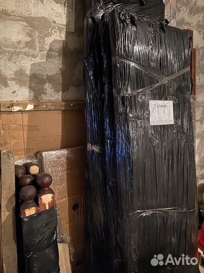 Витраж Тиффани. Перегородка с дверью