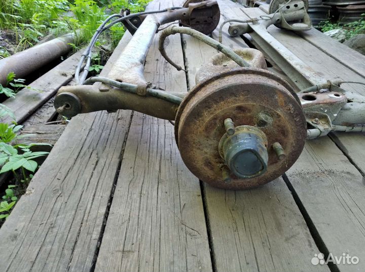 Задняя балка на Оку