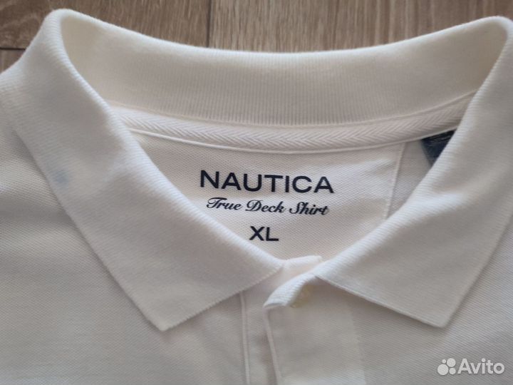 Поло Nautica р.XL длинный рукав оригинал