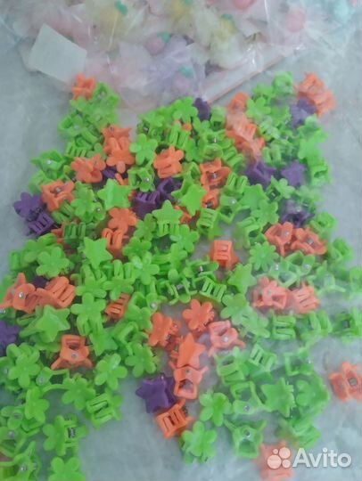 Новые резинки. Крабики, заколки