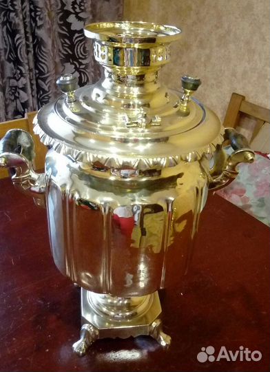 Самовар угольный фонарь