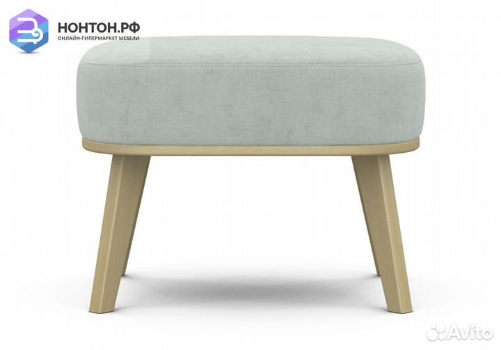 Банкетка Комфорт-5 светло-серая