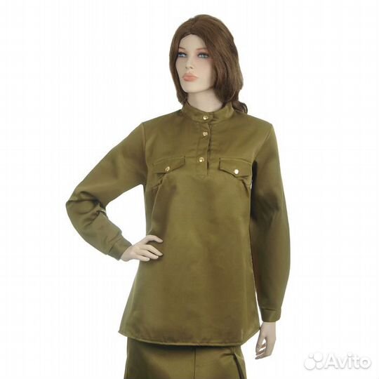 Карнавальная гимнастерка женская 92-100-164 аренда