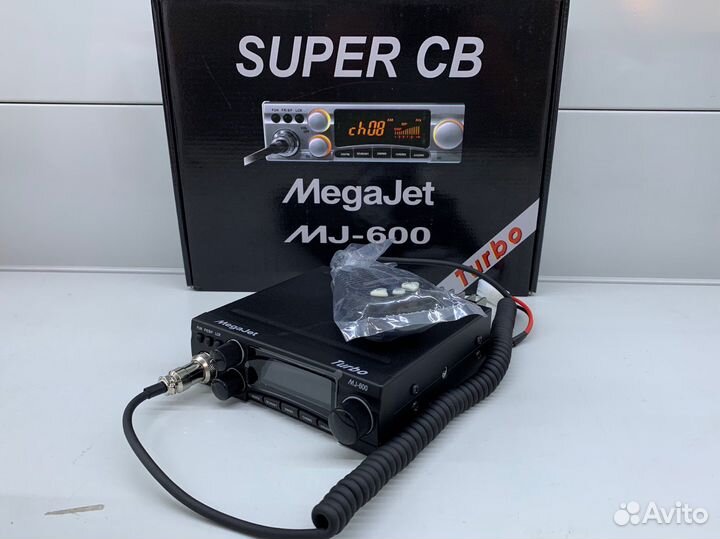 Автомобильная радиостанция MegaJet MJ-600 turbo