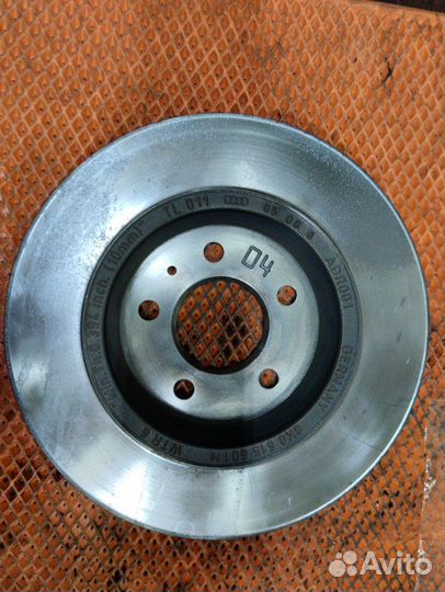 Диски тормозные комплект задние Audi A6 C7 C7 chva