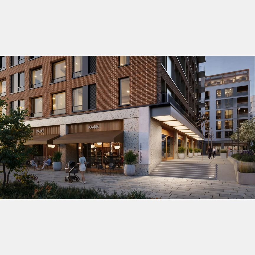 1-к. квартира, 49,7 м², 6/16 эт.