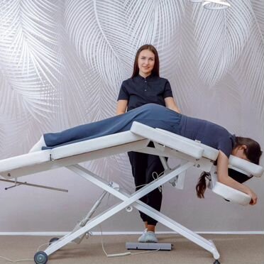 Массажная кушетка-стол К3 с 2-мя электроприводами / Гарантия от производителя