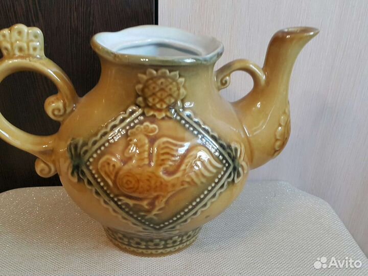 Чайник Волгоград заварочный СССР петушок ретро