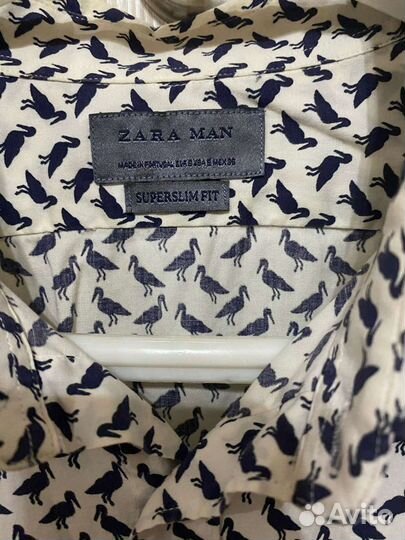 Рубашка мужская zara