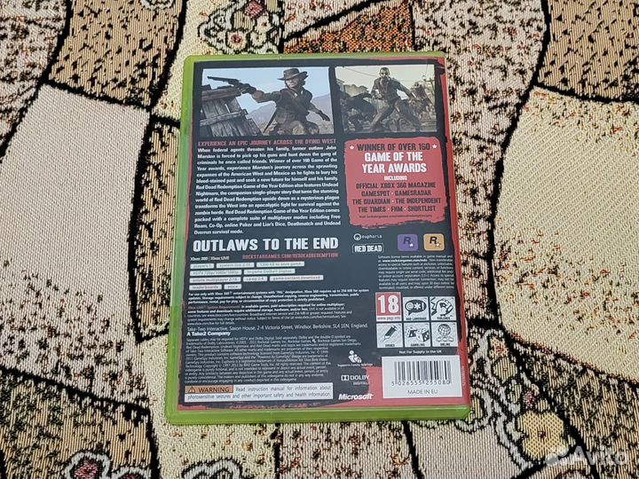 Red dead redemption Game of the year edition