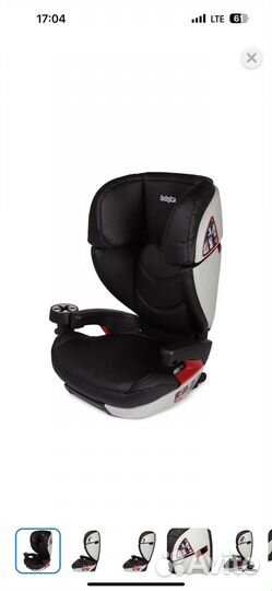 Автокресло babyton comfort fix eco black 15-36 кг