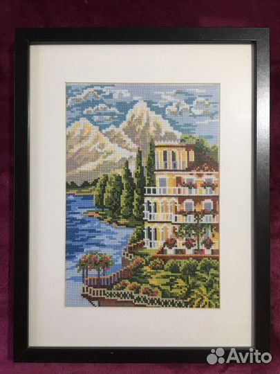 Картина. Вышивка крестиком