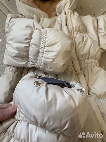 Зимний комбинезон для девочки 74 80