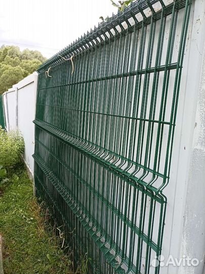 Забор сетка 3d