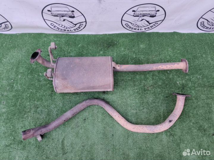 Глушитель в сборе Toyota Land Cruiser Prado RZJ90