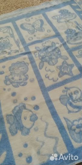 Одеяло байковое детское