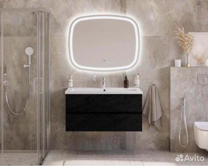 Мебель для ванной Cezares Molveno 46-100-CZR-8070-100 Nero