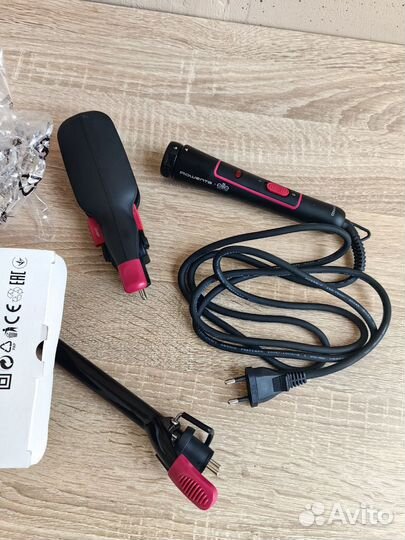 Стайлер rowenta универсальный 3 в 1 плойка