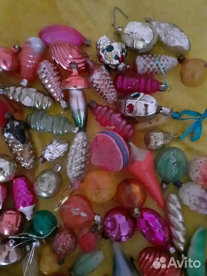 Елочные игрушки из СССР