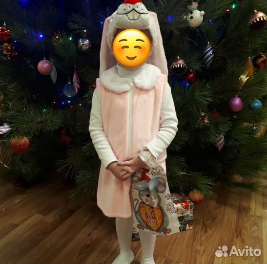 Костюм зайчика для девочки