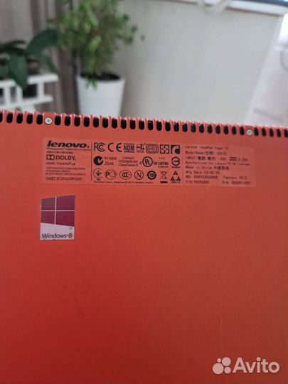 Ноутбук lenovo yoga