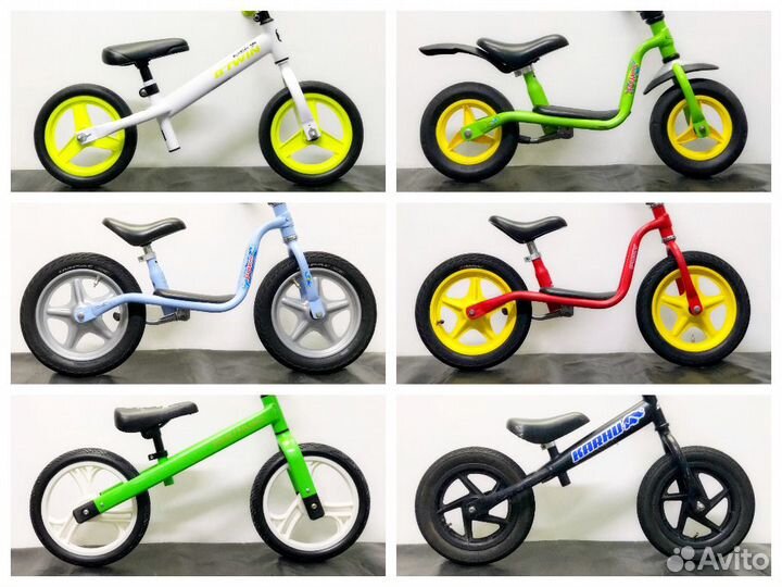 Беговелы Btwin, Puky lr m, Puky LR 1L и другие