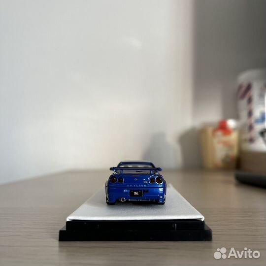 Time micro skyline gtr R34