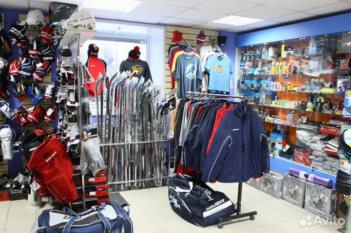 Хоккейная форма, коньки, клюшки в главспорт