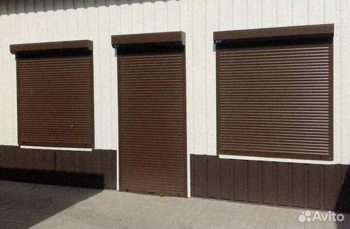 Рольставни дверь