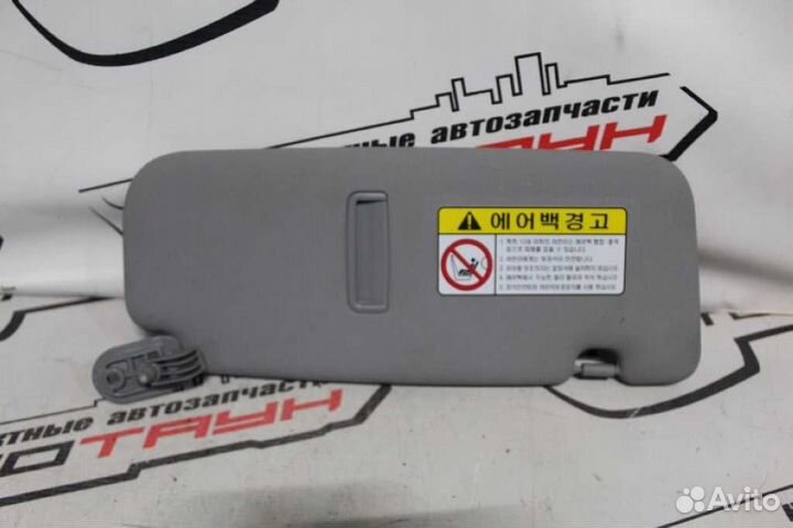 Козырек hyundai accent solaris RB L R комплект 2 ш