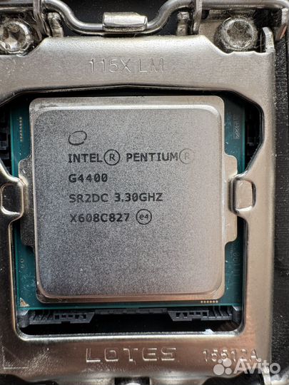 Сборка мп Gigabyte GA-H110M-D2P+G4400+16Gb