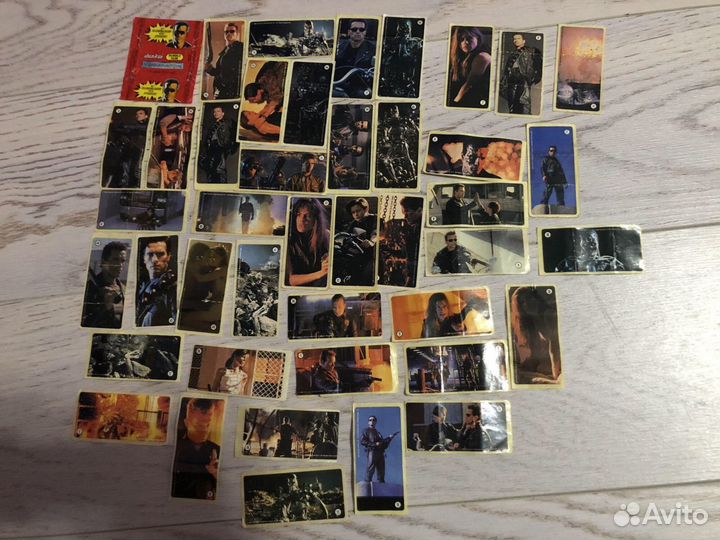 Наклейки Терминатор 2 1990-1994 terminator