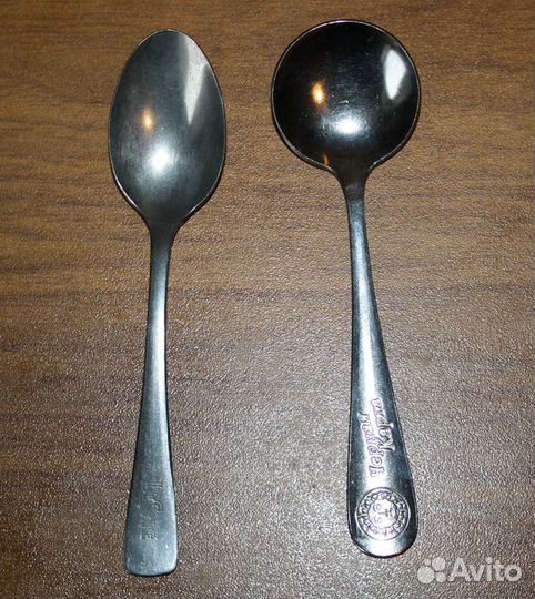 Чайные ложки из банок кофе (LeCafe и Чёрная карта)