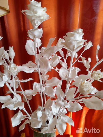 Декор ваза с цветами