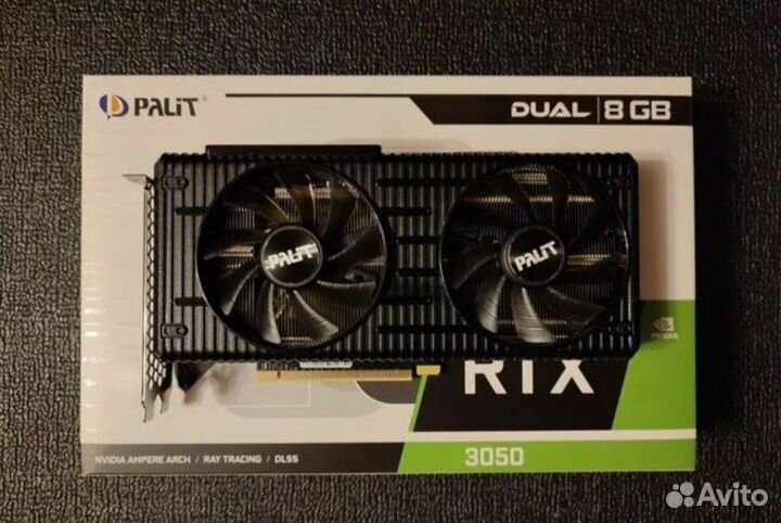 Видеокарта rtx 3050 8gb