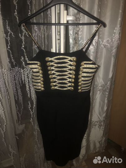 Бандажное платье