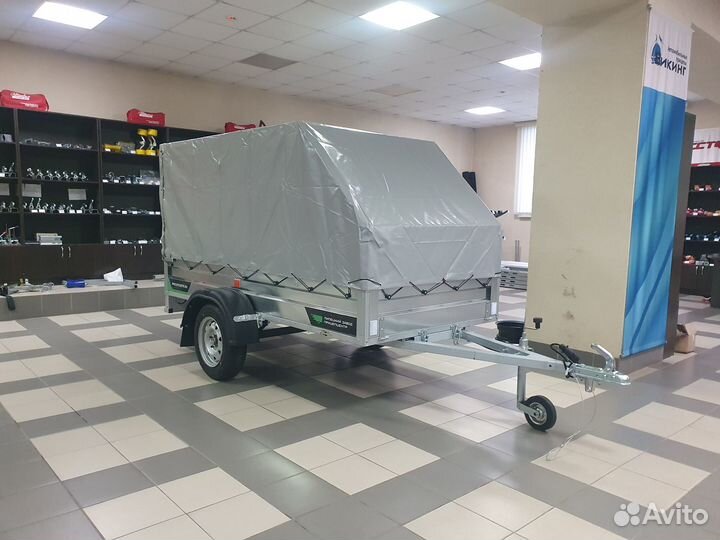 Прицеп Титан 2513 03 тент 920 со скосом