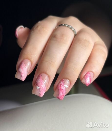 Маникюр с покрытием