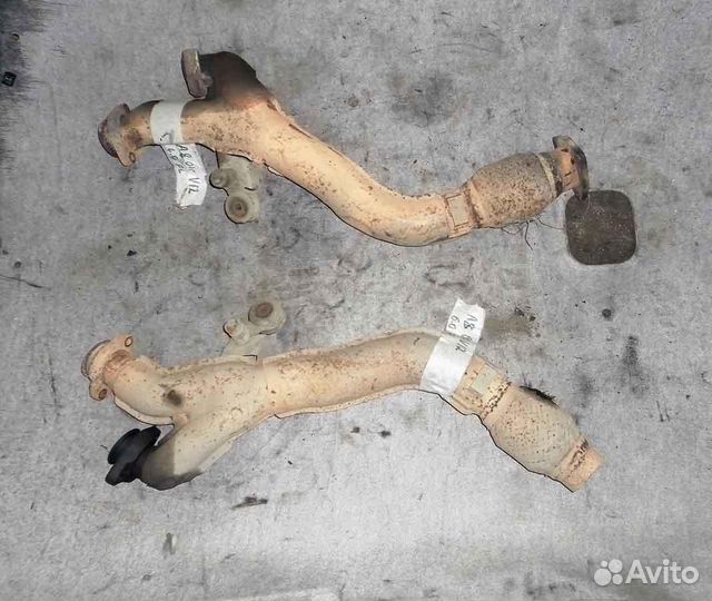 Приемная труба глушителя Audi A8 6.0 V12 2001