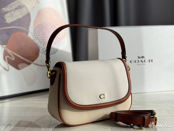 Сумка женская coach натуральная