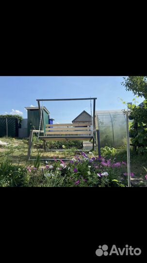 Садовые качели новые