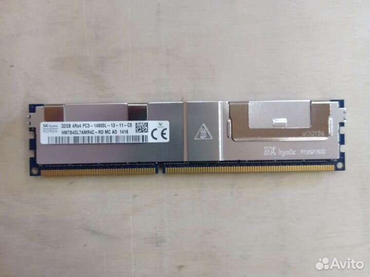 Оперативная память DDR3 32GB,14900L, 1866MHz
