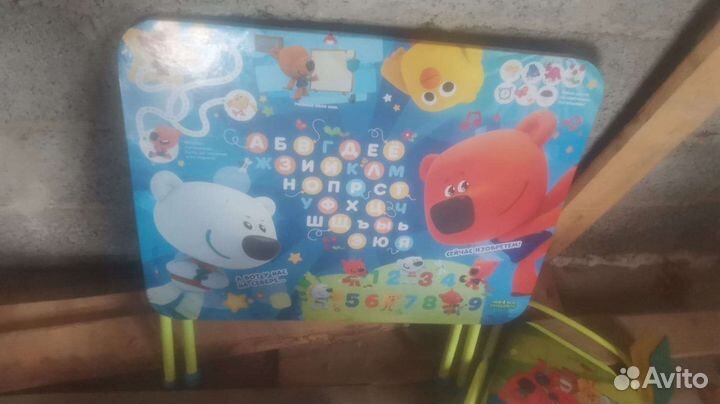 Детский стол и стул