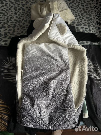 Конверт зимний на овчине