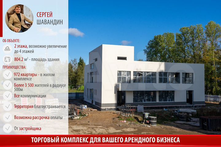 Торговая площадь, 804.2 м²