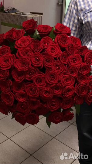 Букеты из 101 розы