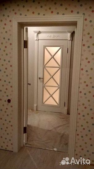 Установка межкомнатных дверей