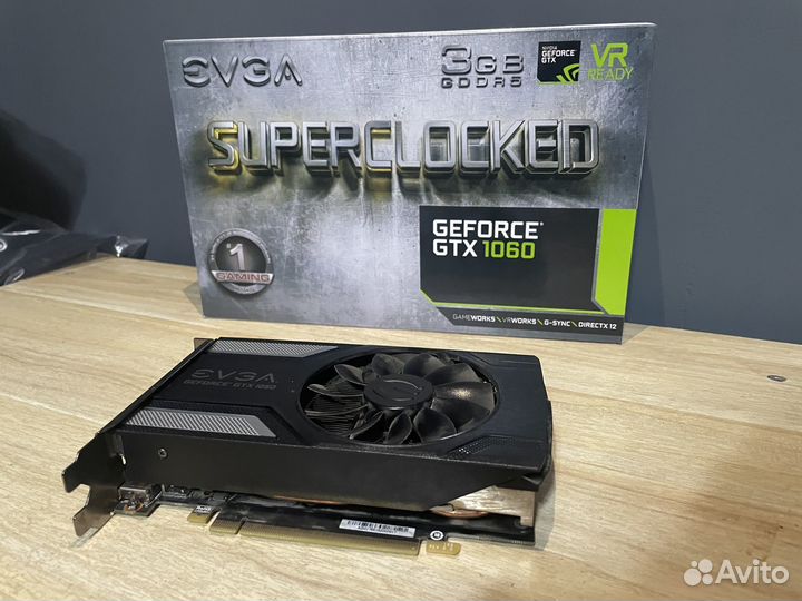 Nvidia geforce GTX 1060 3GB